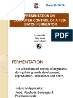 Computer Control of Fed-Batch Fermentation