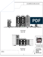 Site Section BB' (SCALE - 1:250)