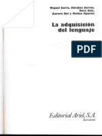 La Adquisición Del Lenguaje - Miquel Serra Et Al PDF