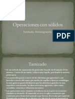 Operaciones Con Sólidos