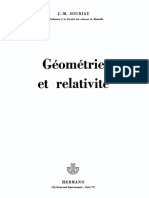 (Jean-Marie Souriau) Géométrie Et Relativité (BookFi)