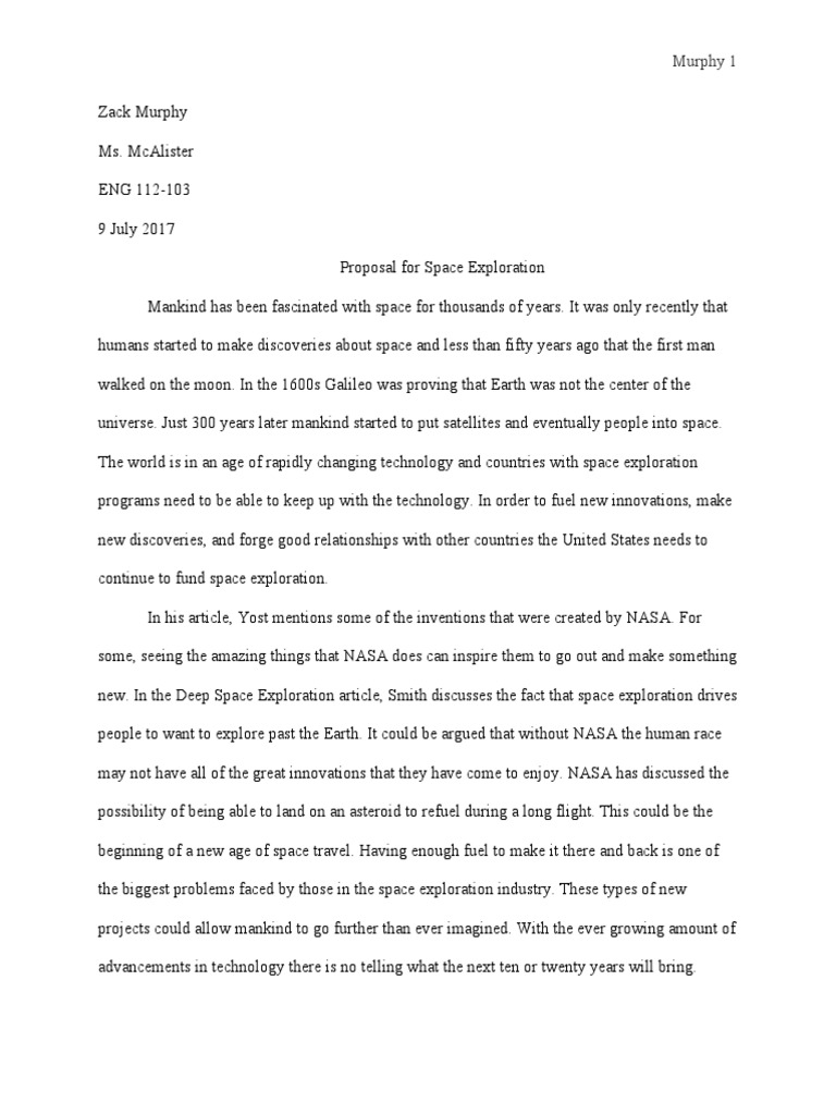 Proposal essay paper example picture