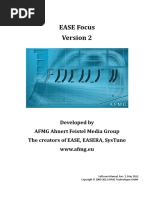 EASE Focus 2 User S Guide