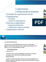 Organización de La Empresa - Organigramas