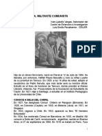 Pablo Neruda, Militante Comunista