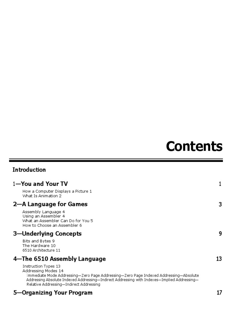Commodore 64 Game Programming Guide | PDF | Assembly Language ...