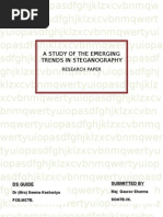 Download A Study of the Emerging Trends in Steganography by Gaurav Sharma SN35361741 doc pdf