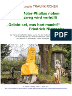 2017-04 Traunkirchen - Phallus mit Nietzsche-Zitat
