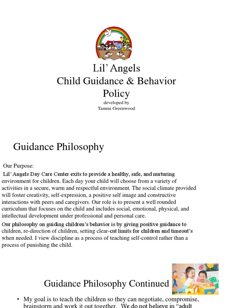 Child Guidance Behavior Policy | PDF | Confidentiality | Behavior