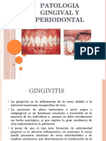 Patologia Gingival y Periodontal