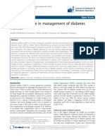 Role of Self-care in Management of Diabetes