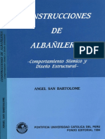 Diseño en Albañileria Confinada - San Bart (LIBRO)