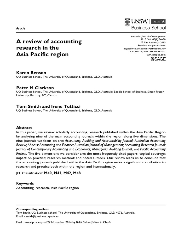 accounting article review sample pdf