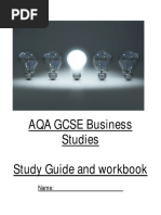 Business Studies Student Guide