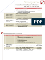 Cronograma - MOOC - LeySC