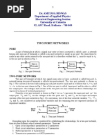 Two Port Networks