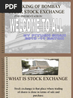 Download Working of Bombay Stock Exchange by Sahil Shah SN35363669 doc pdf