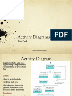 Activity Diagrams: Modeling Procedural Flow