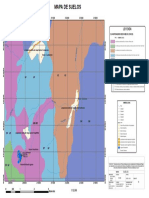 Mapa de suelos del sector Ccotaccota y Ccullcuyo