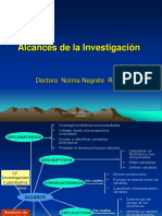 Alcances de La Investigación