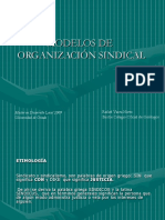 Modelos de Organizacion Sindical (1)