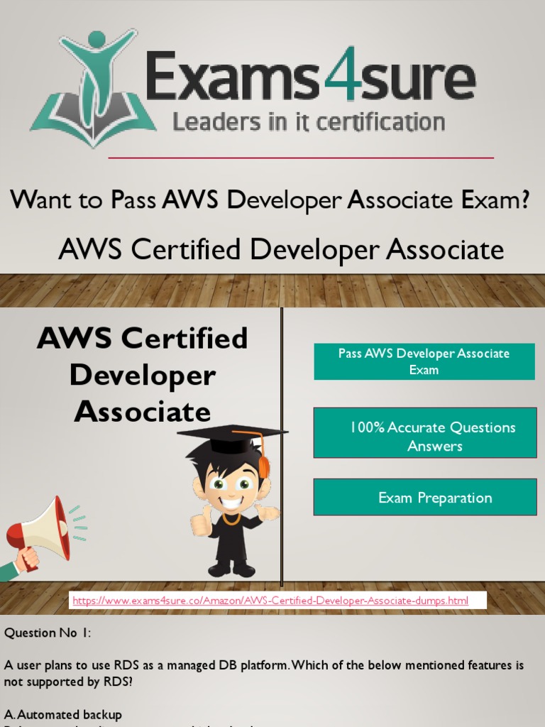 AWS-Developer Originale Fragen