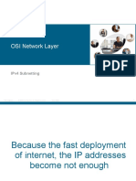 Osi Network Layer: Ipv4 Subnetting