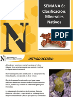 Semana6 - Clasificacion de Minerales Parte1 2017-1