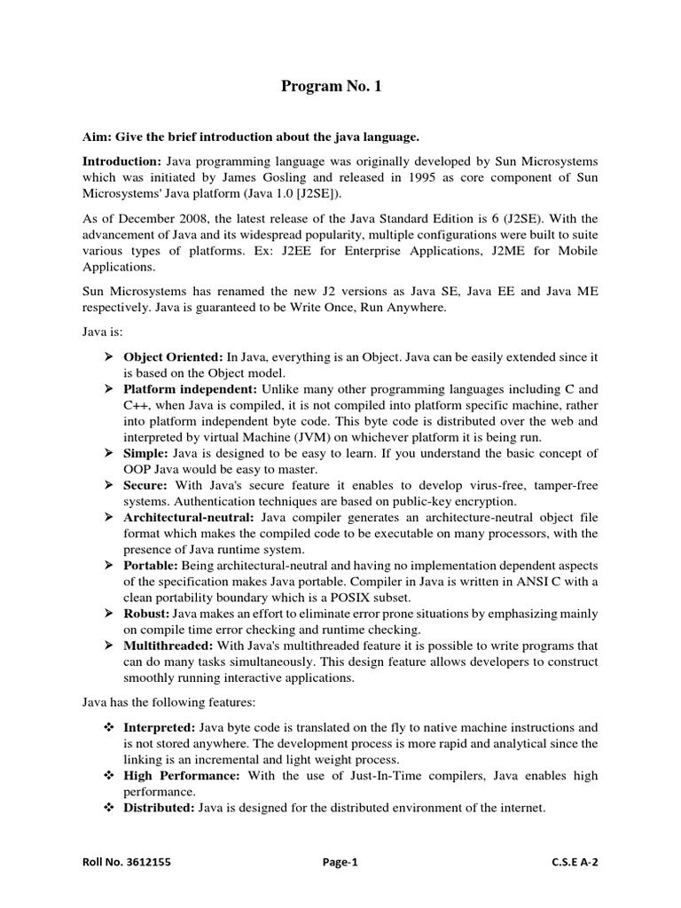 Java File | PDF | Java (Programming Language) | Java Virtual Machine