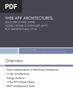 Web App Architectures