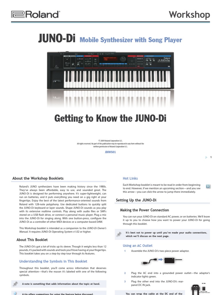 Getting To Know The Juno Di Synthesizer Microphone