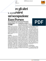 Aiutare Gli Altri e Costruirsi Un'occupazione: Ecco Perseo - Il Corriere Adriatico Del 12 Luglio 2017