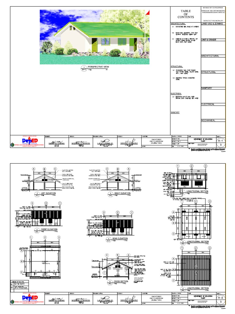 STL Bacarra Station Architectural Plans | PDF | Art Media | Building ...