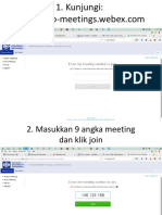 Cara Join Webex