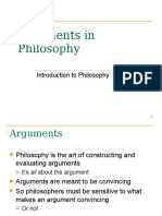 ArgumentsInPhilosophy.ppt