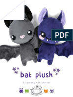 Bat Plush Pattern2