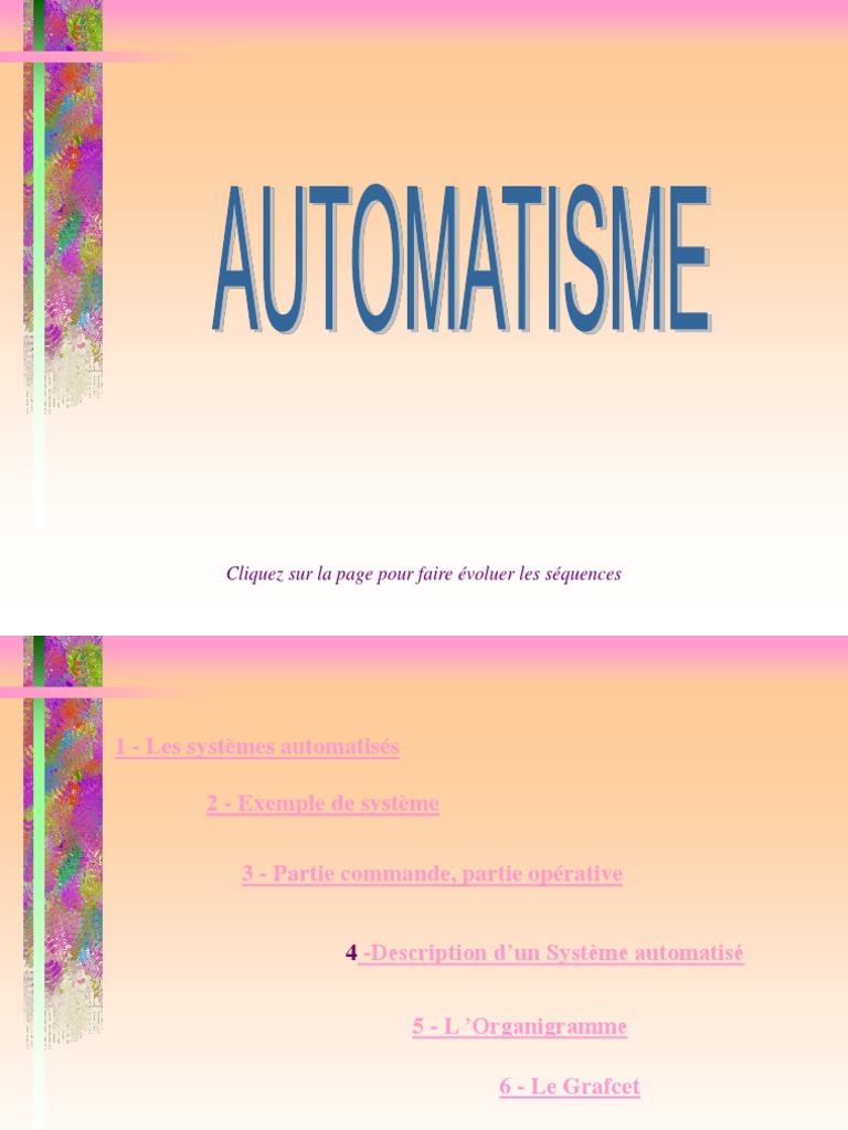 Introduction à l'automatisme industriel | PDF | Capteur | Lumière