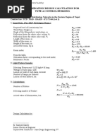 Illumination Calculation For Control Building