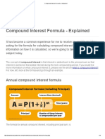 Compound Interest Formula - Explained