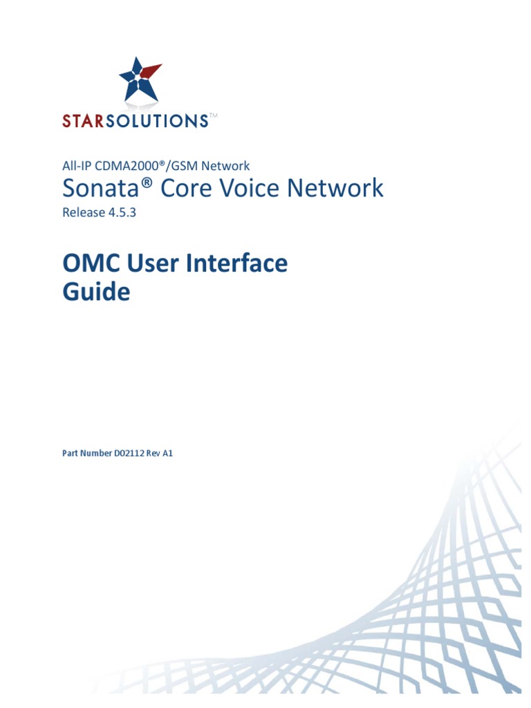 D02112 A1 OMC User Interface | PDF | Provisioning | Technical Support