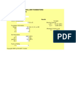 Bearing Capacity of Shallow Foundations Terzaghi and Vesic Methods