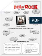 School of Rock Booklet