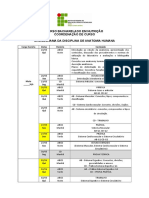 Cronograma Anatomia Nutri