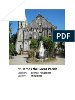 St. James The Great Parish: Location: Country