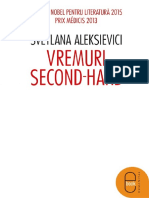 Svetlana Aleksievici-Vremuri Second-Hand PDF