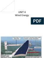 Unit 4 Wind Energy