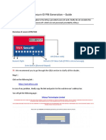 Secure ID PIN Generation - Guide: Disclaimer