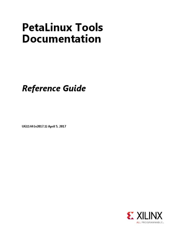 Ug1144 Petalinux Tools Reference Guide PDF Installation