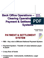 16 Back Office Operations - Clearing Operations, Payment
