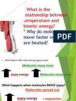 What Is The Relationship Between Temperature and Kinetic Energy?